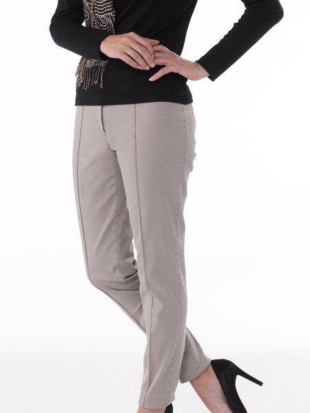 Zene 1 Trousers in Beige by Atelier Gardeur