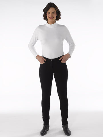 Ladies Trousers - Zita in Black at Artisan Route