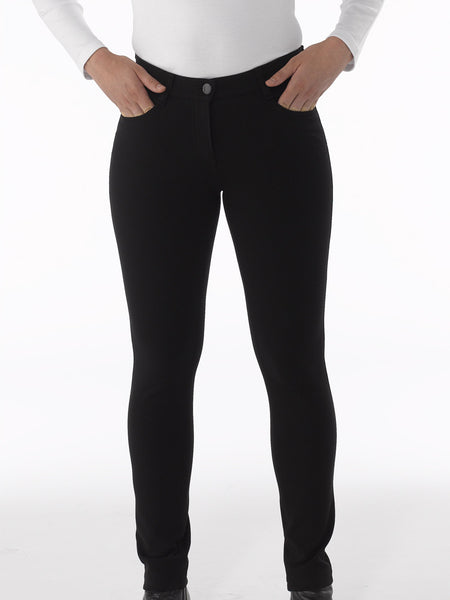 Zita 1 Trousers in Black by Atelier Gardeur